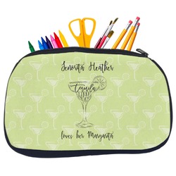 Margarita Lover Neoprene Pencil Case - Medium w/ Name or Text