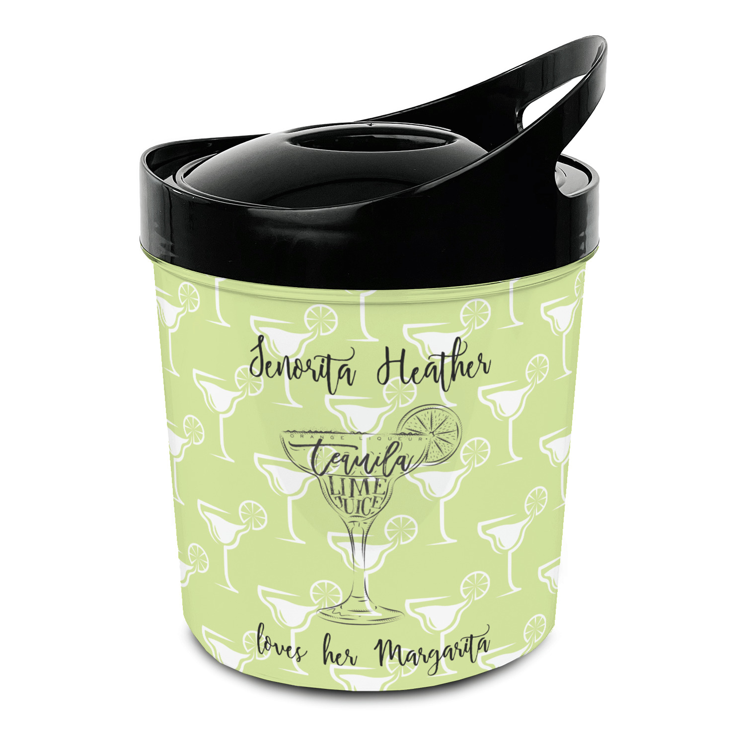 Personalised store plastic bucket