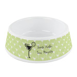 Margarita Lover Plastic Dog Bowl - Small (Personalized)