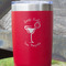 Margarita Lover Red Polar Camel Tumbler - 20oz - Close Up