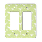 Margarita Lover Rocker Style Light Switch Cover - Two Switch