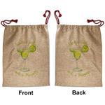 Margarita Lover Santa Sack - Front & Back (Personalized)