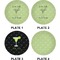 Margarita Lover Set of Appetizer / Dessert Plates (Approval)