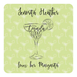 Margarita Lover Square Decal - Small (Personalized)