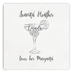 Margarita Lover Paper Dinner Napkins (Personalized)