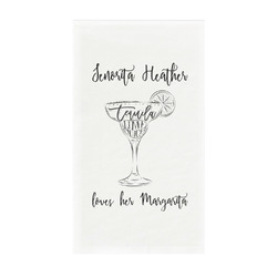 Margarita Lover Guest Towels - Full Color - Standard (Personalized)