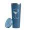 Margarita Lover Steel Blue RTIC Everyday Tumbler - 28 oz. - Lid Off