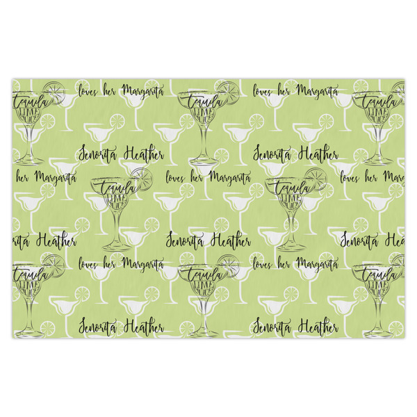 Custom Margarita Lover X-Large Tissue Papers Sheets - Heavyweight (Personalized)