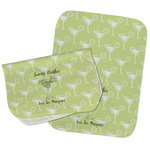 Margarita Lover Burp Cloths - Fleece - Set of 2 w/ Name or Text