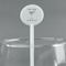 Margarita Lover White Plastic 5.5" Stir Stick - Round - Main