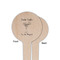 Margarita Lover Wooden 4" Food Pick - Round - Single Sided - Front & Back