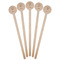 Margarita Lover Wooden 7.5" Stir Stick - Round - Fan View