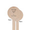 Margarita Lover Wooden 7.5" Stir Stick - Round - Single Sided - Front & Back