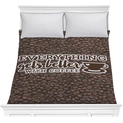 Coffee Addict Comforter - Full / Queen