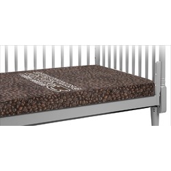 Coffee Addict Crib Fitted Sheet