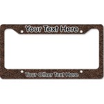 Coffee Addict License Plate Frame - Style B