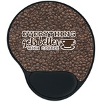 Coffee Addict Mouse Pad with Wrist Support