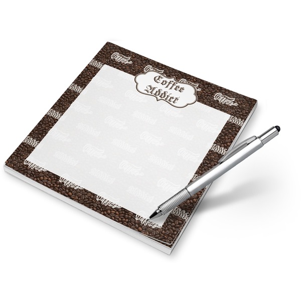 Custom Coffee Addict Notepad (Personalized)