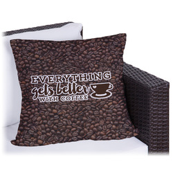 Coffee Addict Outdoor Pillow - 18"