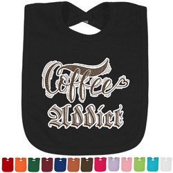 Coffee Addict Cotton Baby Bib