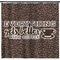 Coffee Addict 2 Shower Curtain (Personalized) (Non-Approval)