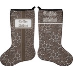 Coffee Addict Holiday Stocking - Double-Sided - Neoprene