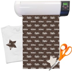 Coffee Addict Heat Transfer Vinyl Sheet (12"x18")