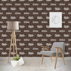 Coffee Addict Wallpaper & Surface Covering (Water Activated - Removable)