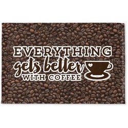 Coffee Addict Woven Mat