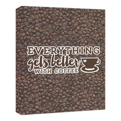 Coffee Addict Canvas Print - 20x24