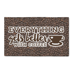 Coffee Addict 3' x 5' Indoor Area Rug