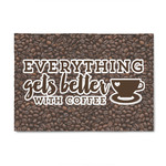 Coffee Addict 4' x 6' Indoor Area Rug