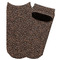 Coffee Addict Adult Ankle Socks - Single Pair - Front and Back