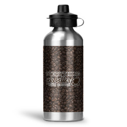 Coffee Addict Water Bottle - Aluminum - 20 oz