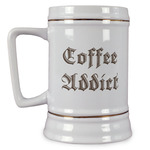 Coffee Addict Beer Stein (Personalized)