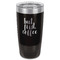 Coffee Addict Black Polar Camel Tumbler - 20oz - Front