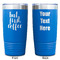 Coffee Addict Blue Polar Camel Tumbler - 20oz - Double Sided - Approval