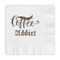 Coffee Addict Embossed Decorative Napkins