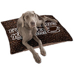 Coffee Addict Dog Bed - Large