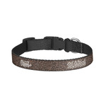 Coffee Addict Dog Collar - Small (Personalized)