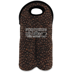 Coffee Addict Wine Tote Bag (2 Bottles)