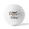 Coffee Addict Golf Balls - Generic - Set of 3 - FRONT