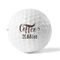 Coffee Addict Golf Balls - Titleist - Set of 3 - FRONT