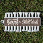Coffee Addict Golf Tees & Ball Markers Set (Personalized)