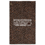 Coffee Addict Golf Towel - Poly-Cotton Blend