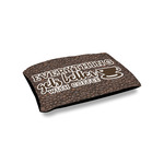 Coffee Addict Outdoor Dog Bed - Small