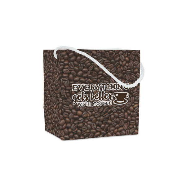 Custom Coffee Addict Party Favor Gift Bags - Matte