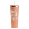 Coffee Addict Peach RTIC Everyday Tumbler - 28 oz. - Front