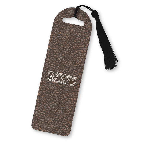 Custom Coffee Addict Plastic Bookmark