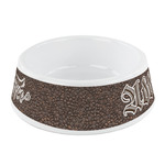 Coffee Addict Plastic Dog Bowl - Small